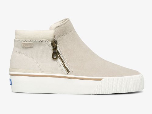 Dámské Boty Keds Cooper Zip Bootie Béžový | CZ-13220