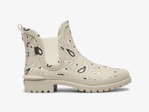 Dámské Holínky Keds Rowan Rain Boot Bandana Béžový | CZ-94312