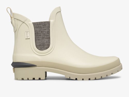 Dámské Holínky Keds Rowan Rain Boot Heather Béžový | CZ-80928
