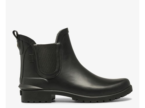 Dámské Holínky Keds Rowan Rain Boot Černé Černé | CZ-81395