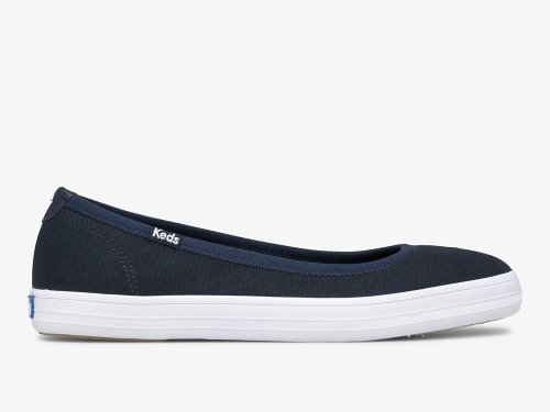 Dámské SlipOnTenisky Keds Bryn Platene Tmavě Blankyt | CZ-01169