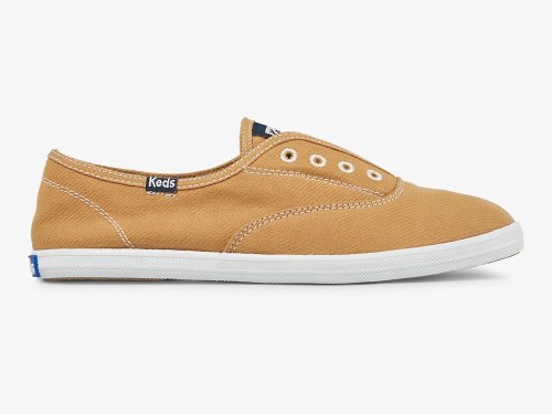 Dámské SlipOnTenisky Keds Chillax Workwear Hnědé | CZ-79592