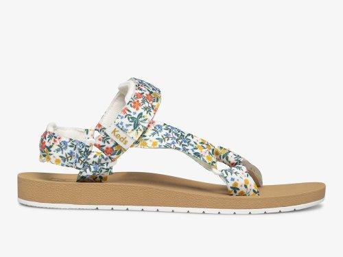 Dámské SlipOnTenisky Keds Rifle Paper Co. Trio Wildwood Bílé | CZ-55661