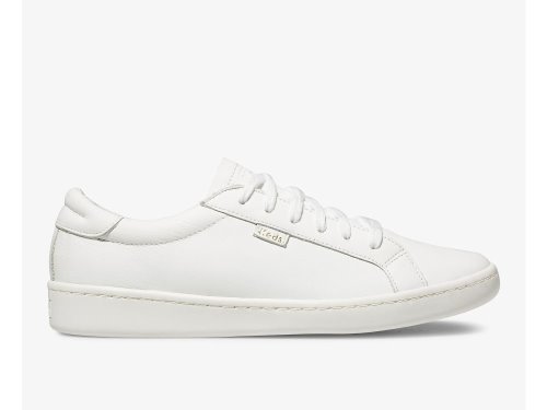 Dámské Tenisové Boty Keds Ace Læder Bílé | CZ-78015