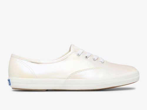 Dámské ŠněrovacíBoty Keds Champion Iridescent Platene Bílé Viacfarebný | CZ-88370