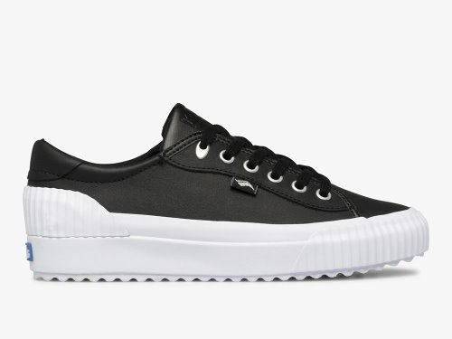 Dámské ŠněrovacíBoty Keds Demi TRX Læder Černé | CZ-08544