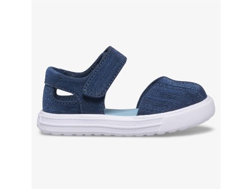 Dívčí Sandály Keds Finlee Flex Sandal Tmavě Blankyt | CZ-14679