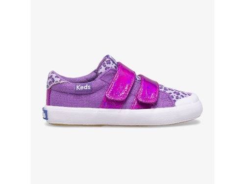 Dívčí SlipOnTenisky Keds Courtney HL Fialové | CZ-55509