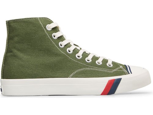 Pánské Tenisky Keds Royal Hi Classic Platene Zelene | CZ-89355